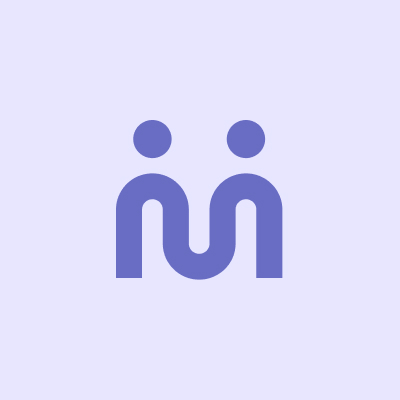 Ein Symbol mit zwei sich die Hand reichenden Menschen